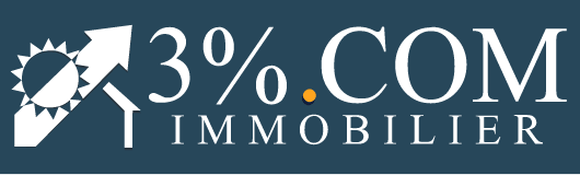 Logo réseau mandataire 3%.COM